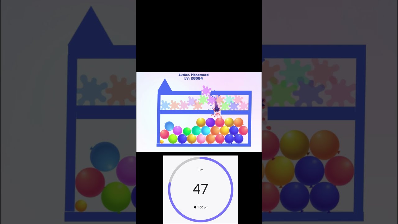 Can I Solve This Level In The Thorn Balloons Just 1 Minute 