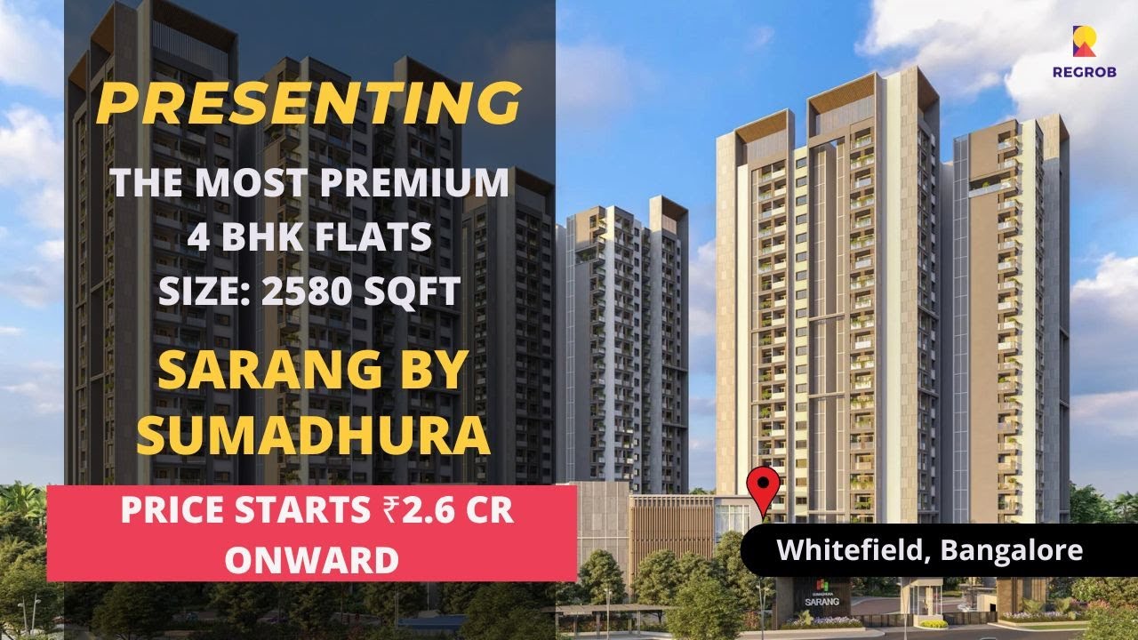 Sarang by Sumadhura ☎ +91 6366370375 4 BHK Flats For Sale in