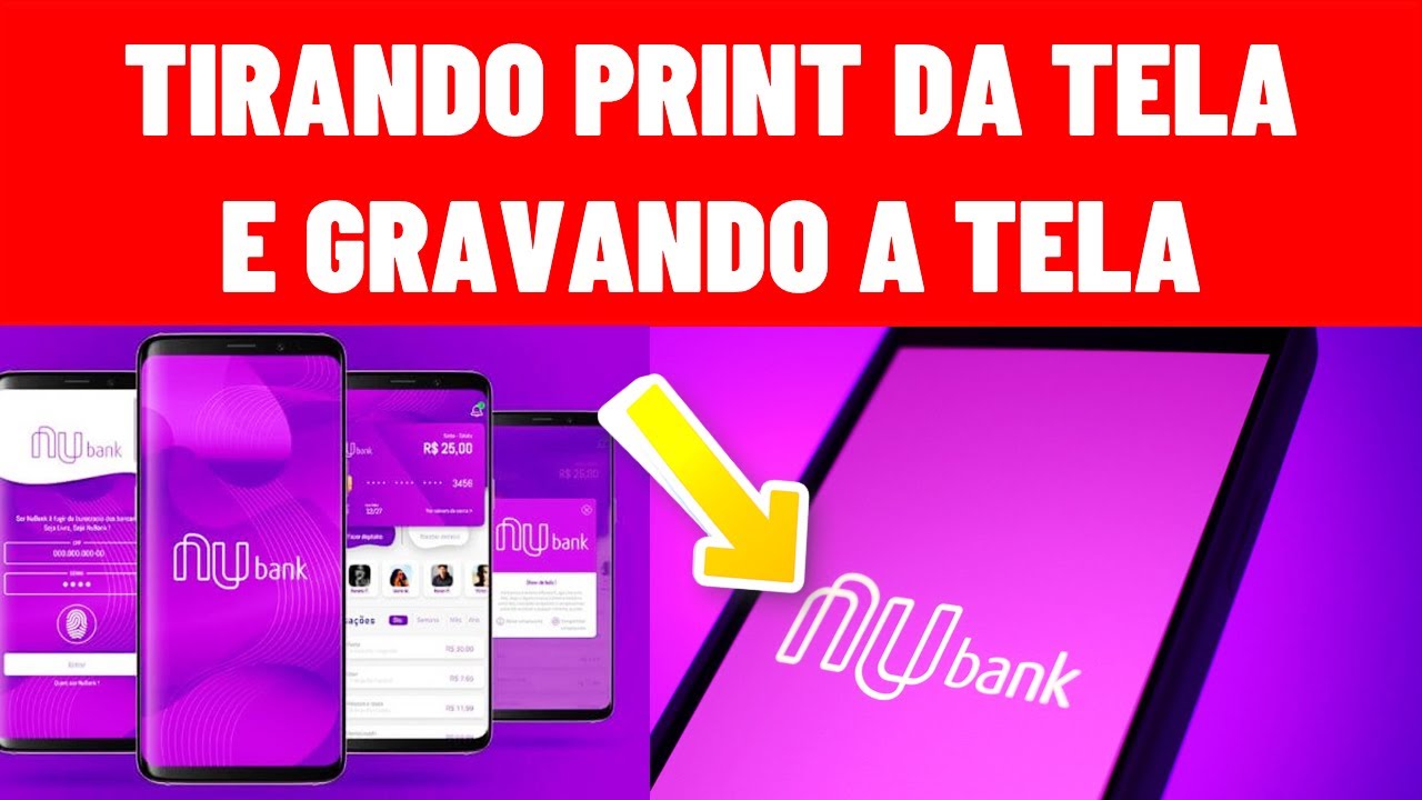 TIRANDO PRINT DA TELA DO NUBANK E GRAVANDO A TELA VEJA YouTube tirando-print-da-tela-do-nubank-e-gravando-a-tela-veja-youtube