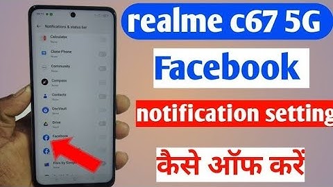How To Trun Off Notification In Realme C67 5g // Realme C67 5g Notification Ko Off Kaise Kare
