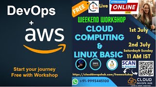 Free LIVE #cloud Computing and #linux Weekend Workshop Part2/2 2nd July 2023