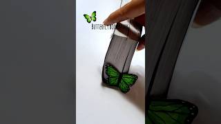 Diy butterfly bookmark 🦋 #shorts #Diy #youtubeshorts #trending #bookmark #art
