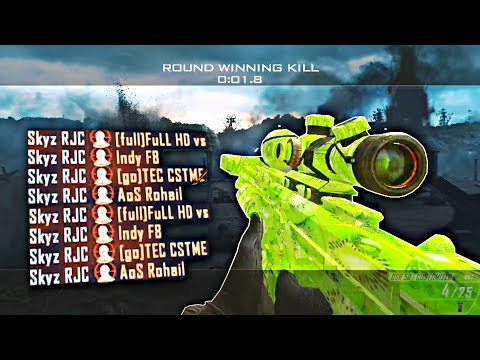 TOP 100 BLACK OPS 2 BANGERS! INSANE QUICK SCOPE/TRICKSHOT SNIPER MONTAGE!