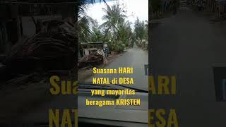 Hari Raya Natal Di Pedesaan shorts short kelanadesa natal