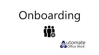 Onboarding