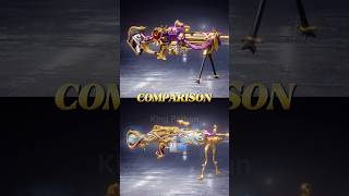 🃏Malus Majesty - M249 vs Moondrop Eterna - M249 Comparison #pubg #bgmi #crateopening