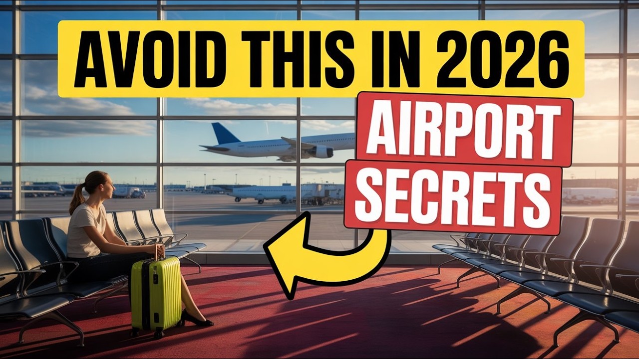 16 Airport Secrets Airlines Don’t Want You to Know (Travel Hacks 2026)