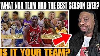 WILD! Using Numbers To Find The Greatest Individual Season In NBA History REACTION