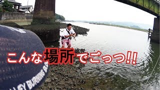 川から水面ルアーを投げるだけでデカイ(221話目)