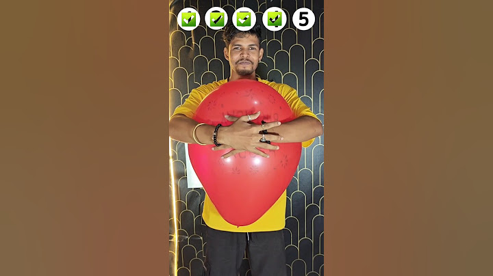 Which balloon will I not be able to burst? #shorts