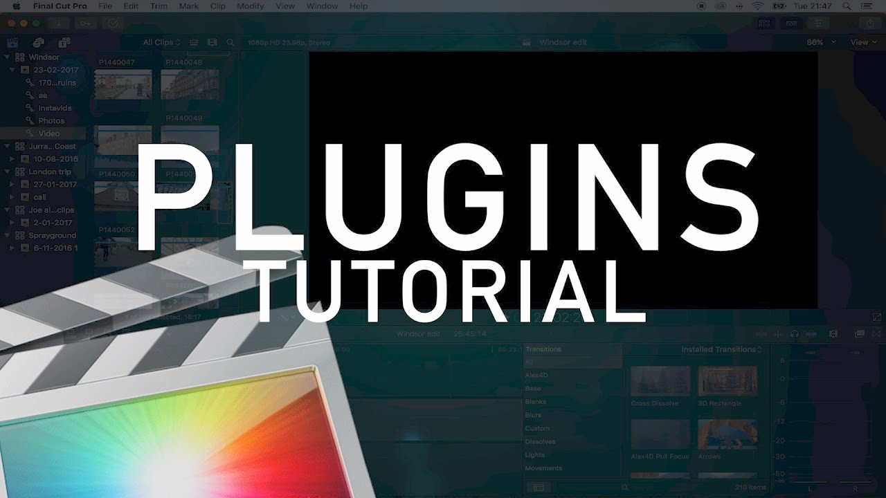 how to download plugins for final cut pro