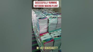 Notebook Making Machine Price In India,Semi Automatic Notebook Making Machine PriceIn India#notebook