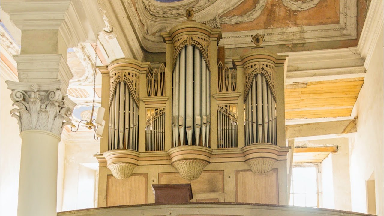 Matthias Grünert unterwegs | Oppurg | Schilling-Orgel | Bach | Praeludium und Fuge e-Moll BWV 555