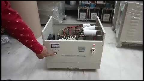 Petrol pump 3KVA CVT CONSTANT VOLTAGE TRANSFORMER/ 100% Copper Transformer stabilizer 9352371777
