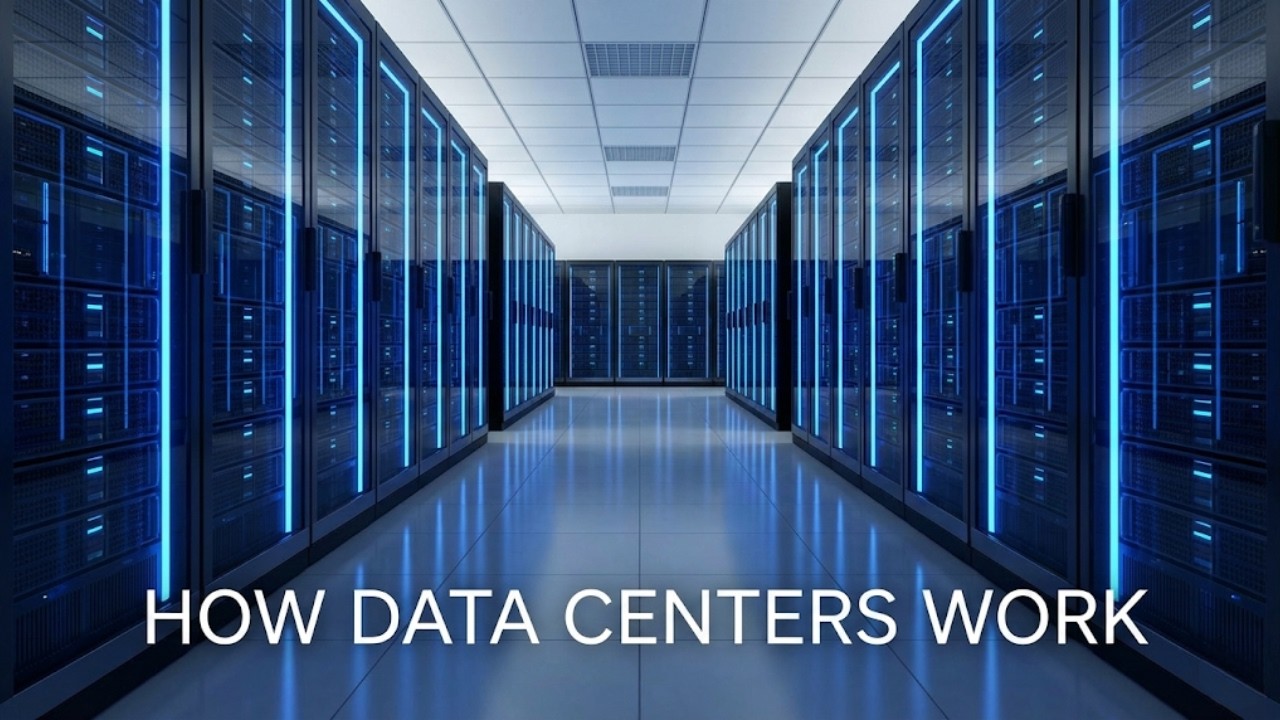How a Data Center Actually Processes Your AI Request (Step by Step)