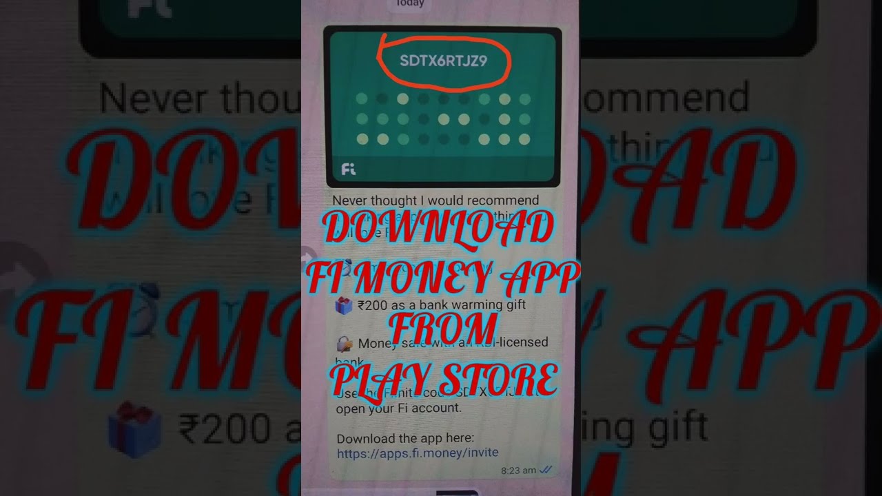 FI MONEY APP LOOT/FI MONEY APP REFAR AND EARN/SIGN UP AND GET ₹200/2022 BEST LOOT