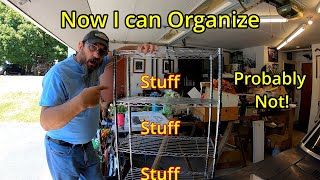 New Shelf from Amazon Basics Unboxed and how to Assemble without Instructions.