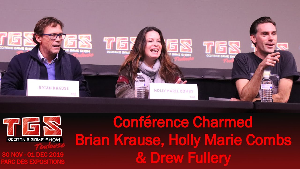 [TGS 2019] Toulouse - Conférence Charmed - Brian Krause, Holly Marie Combs  & Drew Fuller