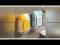[Popular Choice] Bathroom Non Perforated Wall Mounted Wet Tissue Storage Box with Large Opening and