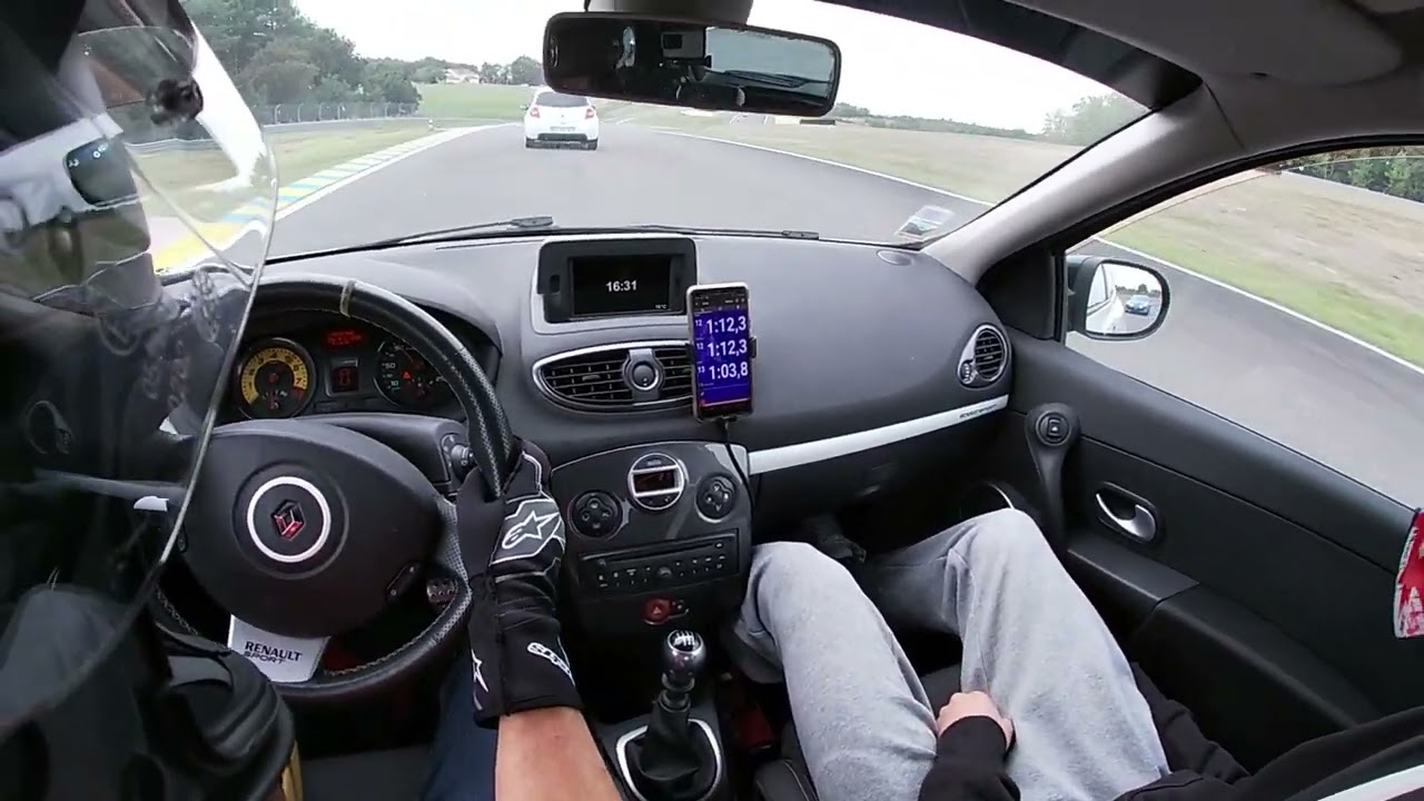 Clio 3 RS 2, circuit de Haute Saintonge 2023 10 14, Episode 5 Sortie puis Clio for ever