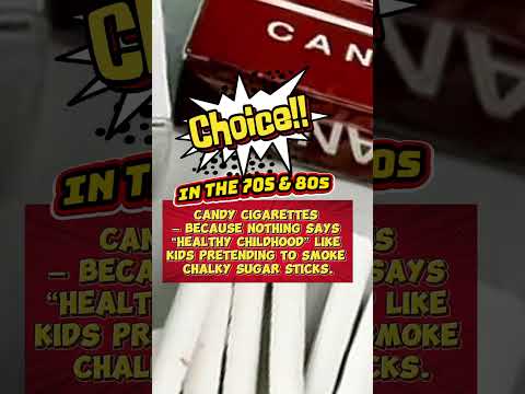 In The 70s 80s Candy Cigarettes A Sweet Taste Of Rebellion 