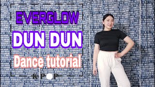 Tutorial Everglow에버글로우 - Dun Dun Dance Tutorial By Qcat