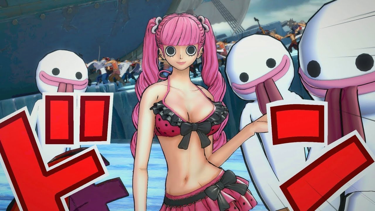 One Piece Burning Blood Perona (Swimsuit) (All Special Moves