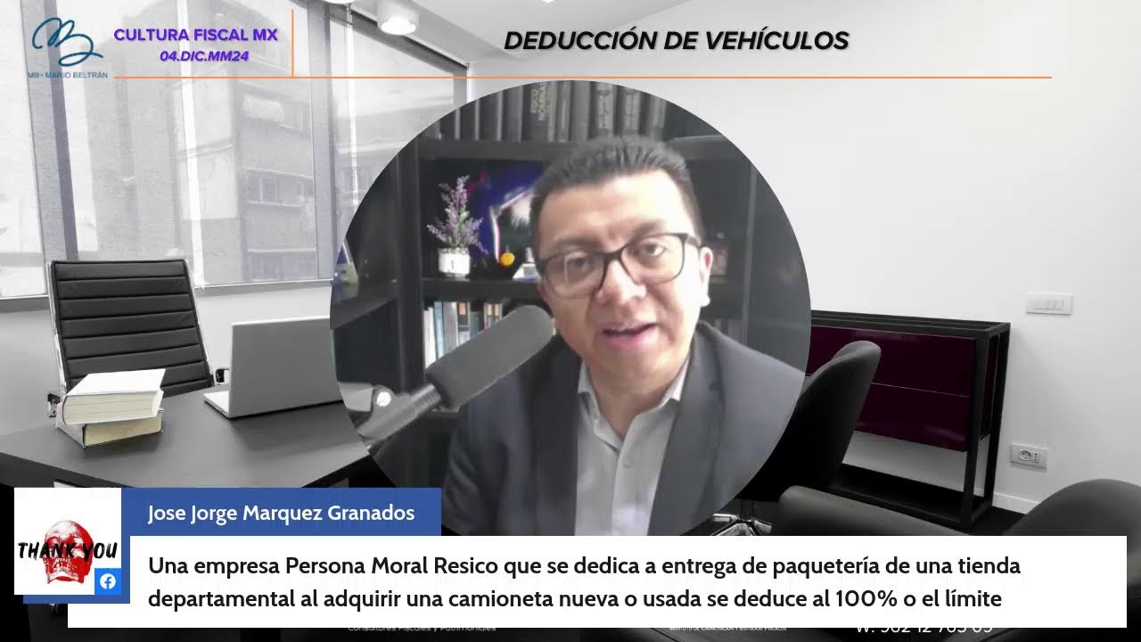 Deducción de vehículos