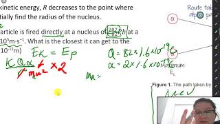 12.01 Rutherford's scattering experiment_probing nucleus size with alpha particle_example 1