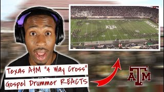 TEXAS A&M AGGIE MARCHING BAND 4 WAY CROSS Field Show | REACTION