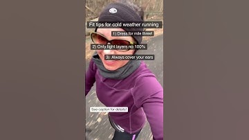 Cold weather runs don