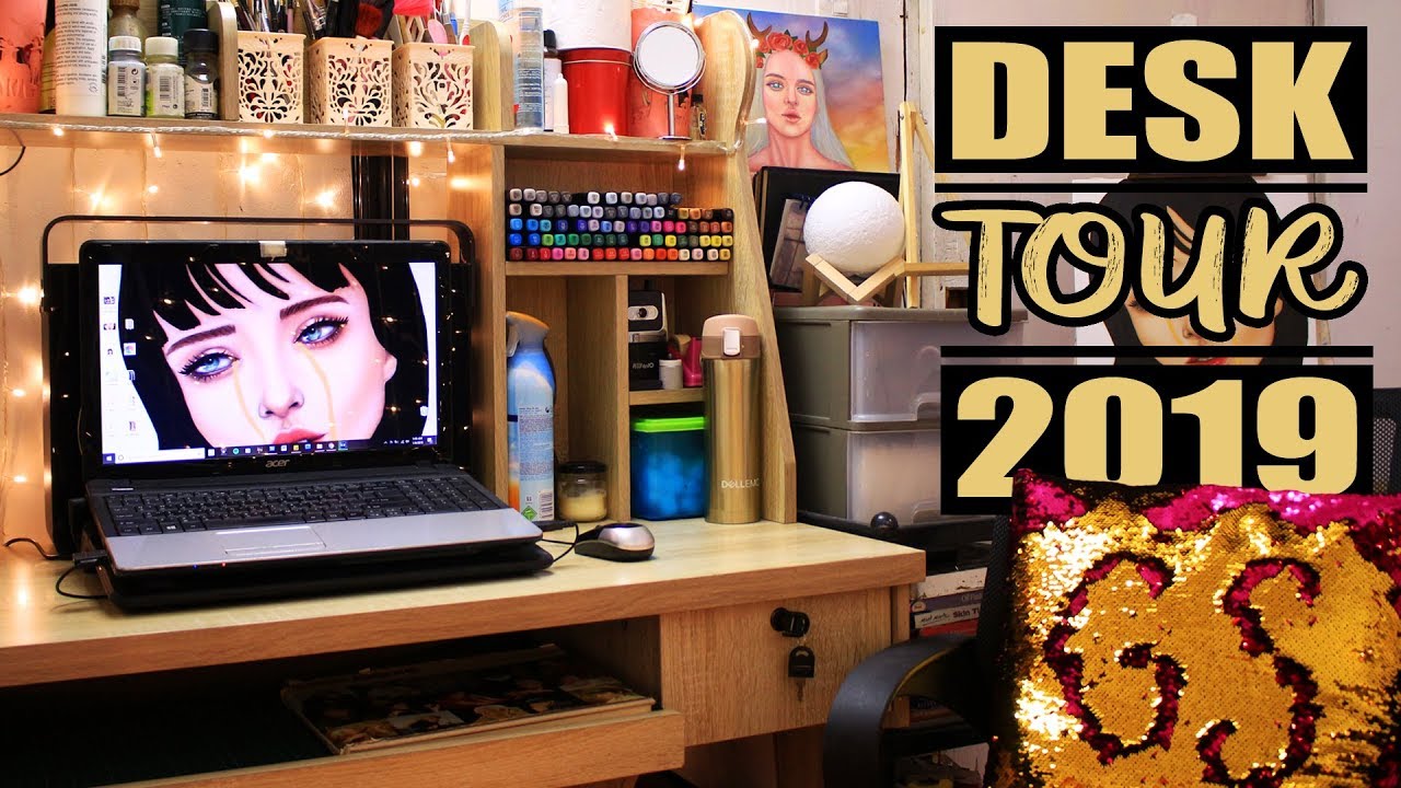Desk Tour 2019 | Genelyn Sandaga | Philippines