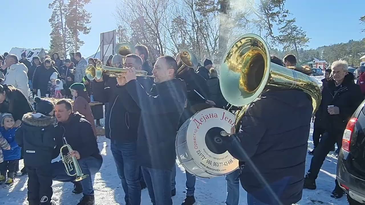 Bogojavljenje na Vodicama 2022, orkestar Dejana Jevđića