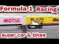 Formula1 Racing | Buddh international circuit | 2019 | super cars & bikes | KTM duke stunts