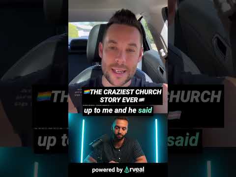 Trans man says UNTHINKABLE about church 🤯 #jesus #god #christianity #spirituality #bible