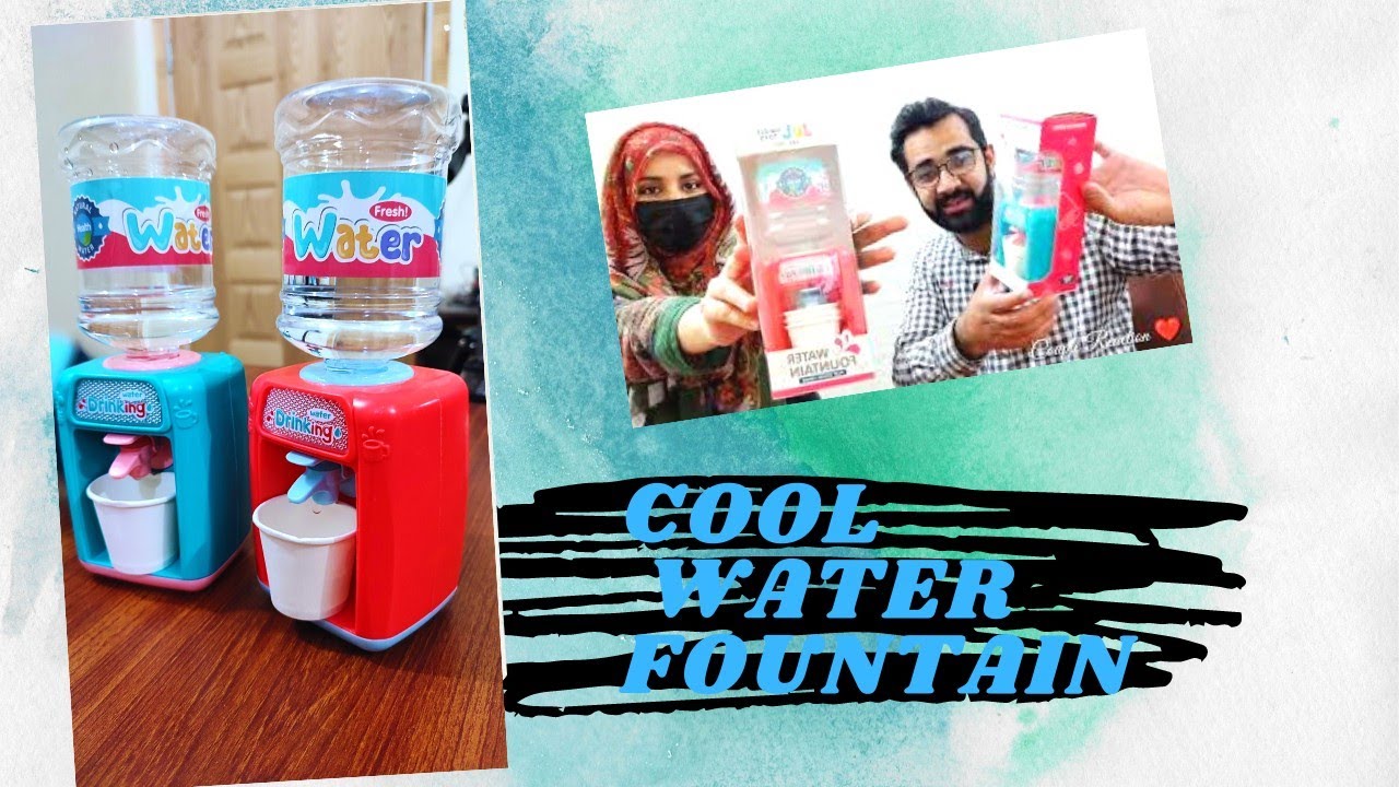 Cute & Cool Realistic Water Fountain💦 Toy For Kids | Unboxing & Review | Wow 😎
