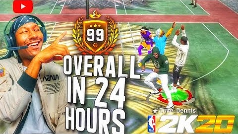 Hitting 99 overall in less than 24 HOURS on NBA 2K20! I got ALL 30 shooting badges FAST on NBA 2K20!