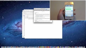 Control Your Mac With Vocal (App) For iPhone 4S/5 - Demo