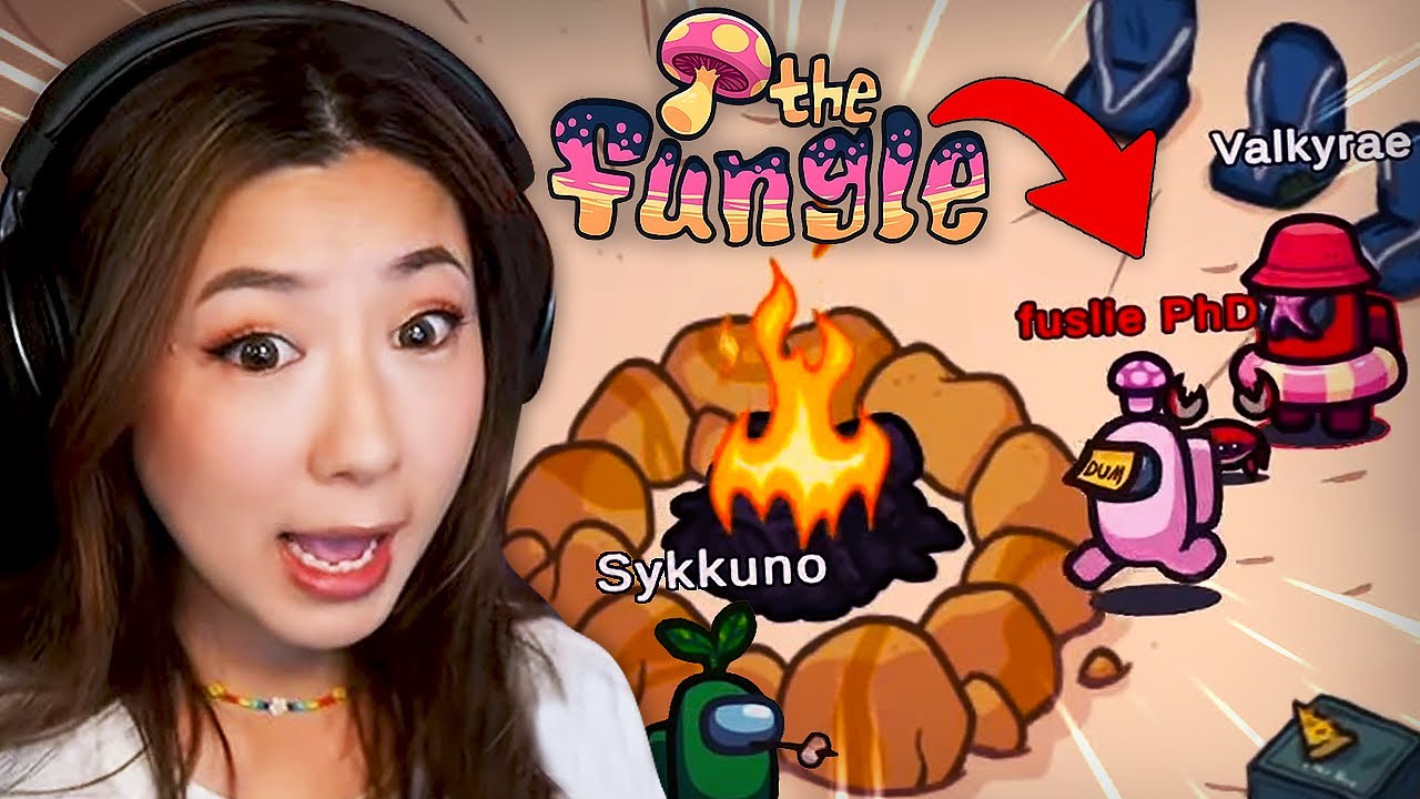 I tried the *NEW* AMONG US MAP for the FIRST TIME.. (the fungle)