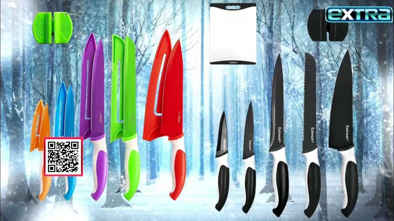 Save on EatNeat 12-Piece Knife Sets in Extra's Holiday Gift