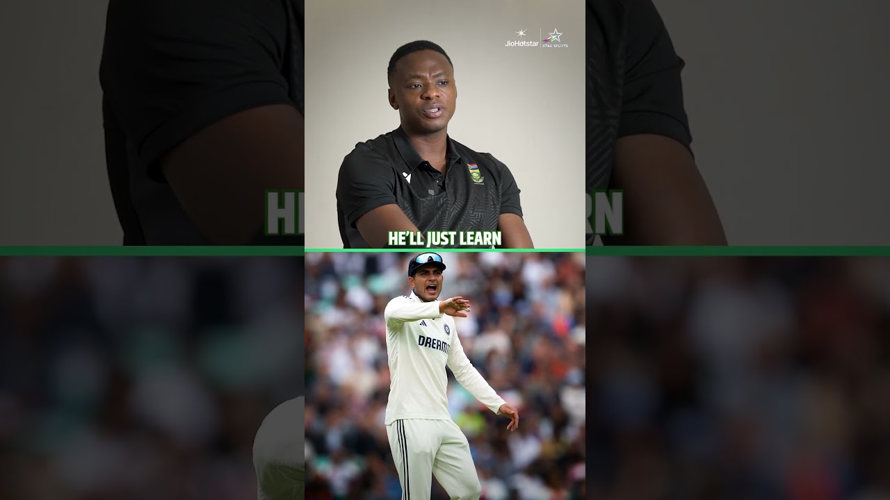 Kagiso Rabada on Shubman Gill flourishing as 