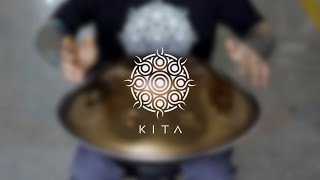 B2 Amara (Celtic Minor) Stainless Steel Handpan - Kita Pantam