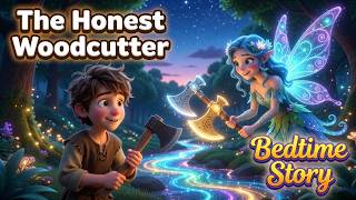 The Honest Woodcutter | Honesty Rewarded | Moral Story for Kids