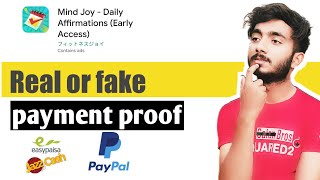 Mind joy app payment proof_mind joy app sy paisy kesy kamain_mind joy legit or fake screenshot 5