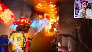 INCENDIO y EXPLOSIÓN POR FUGA DE GAS 😱 | Firefighting Simulator Ignite screenshot 5