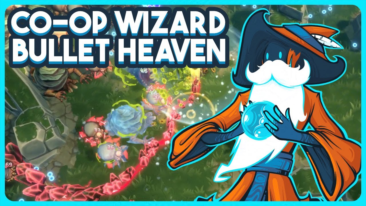 Infinite Scaling Co-Op Wizard Bullet Heaven - The Spell Brigade