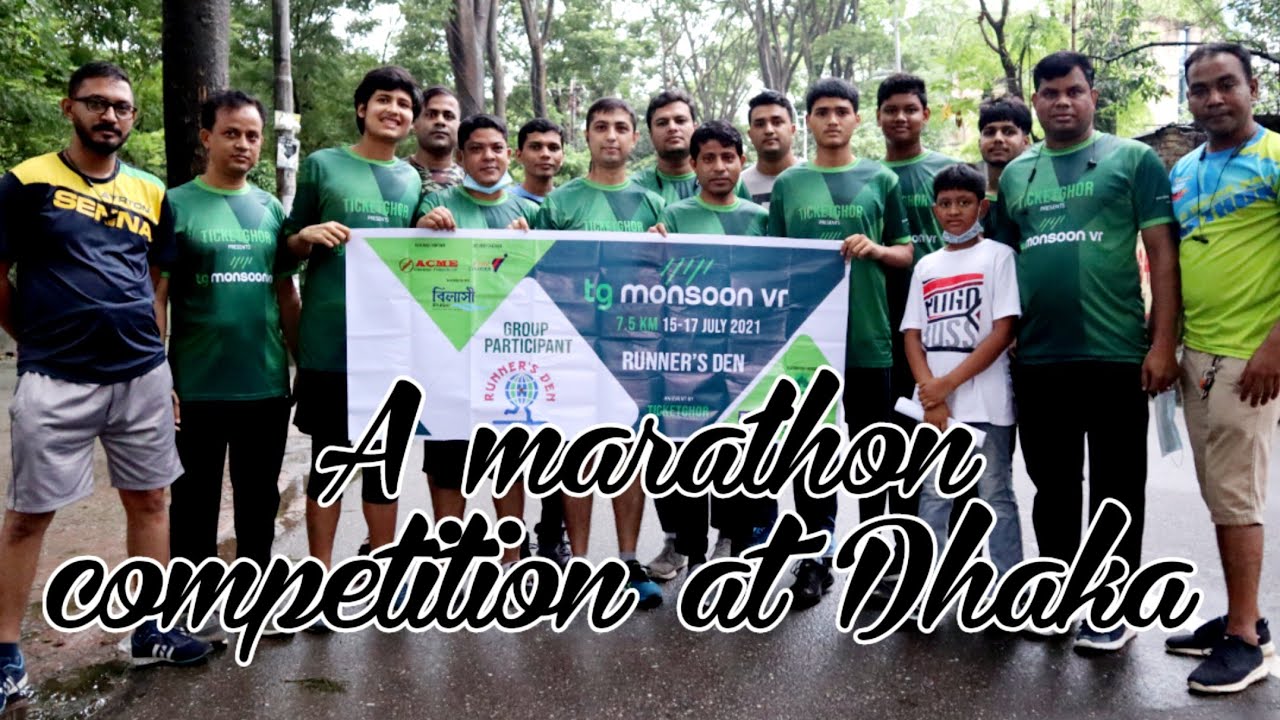 Running competition 7.5 km Marathon Runner,s den group YouTube
