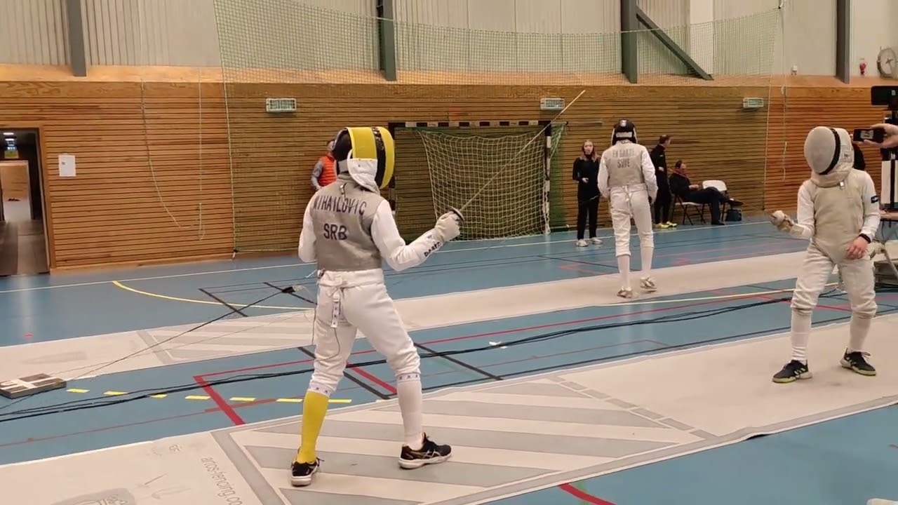 S:t Erikscupen 2022, Foil U13, 1/2 Finals Part #1