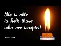 Thought for the day May 30th “HE IS ABLE TO HELP …” those who are tempted ' Hebrews 2 18