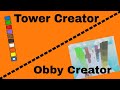 Tower Creator VS Obby Creator comparison (which is better)